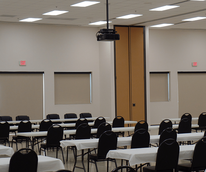 Custom-Roller-Shades-Meeting-Room Custom Roller Shades Meeting Room