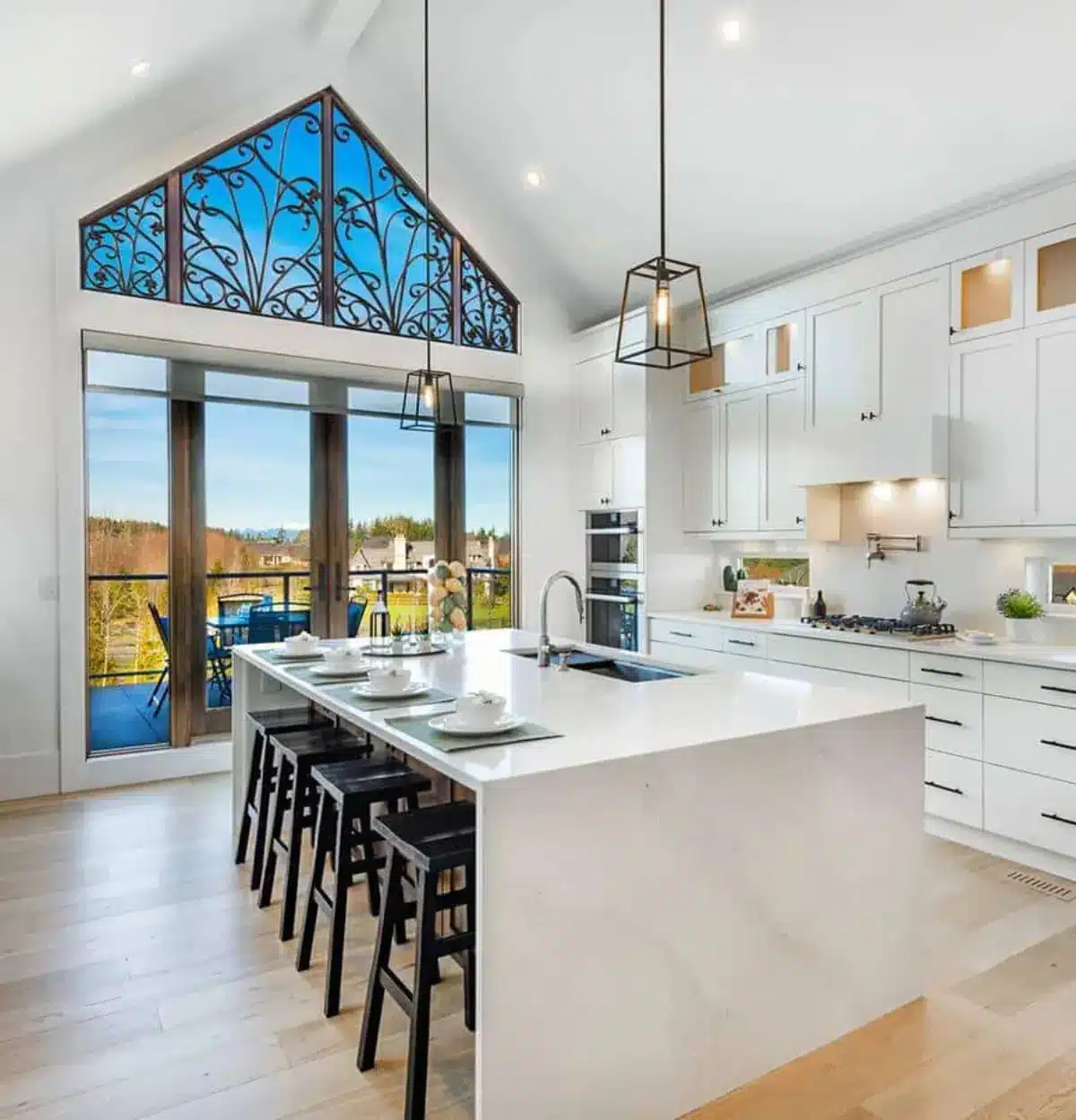 Decorative-Faux-Grilles-Tableaux-Kitchen Decorative Faux Grilles Tableaux Kitchen